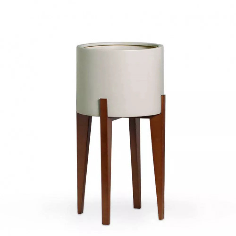 Maceta Blanca Mate 57×32